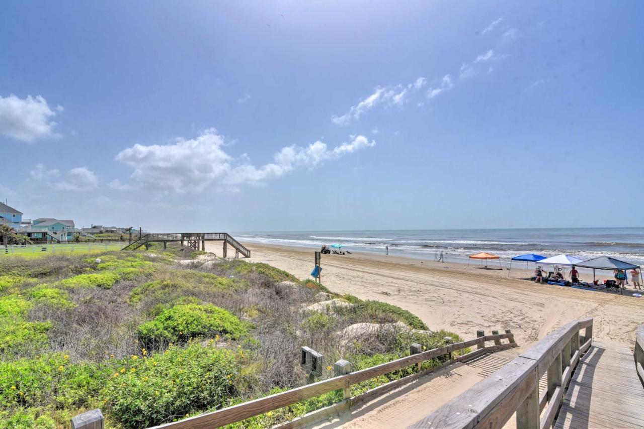 Bright Crystal Beach House, Walk To Coast! Villa Bolivar Peninsula Dış mekan fotoğraf