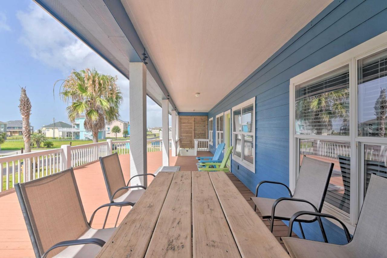Bright Crystal Beach House, Walk To Coast! Villa Bolivar Peninsula Dış mekan fotoğraf