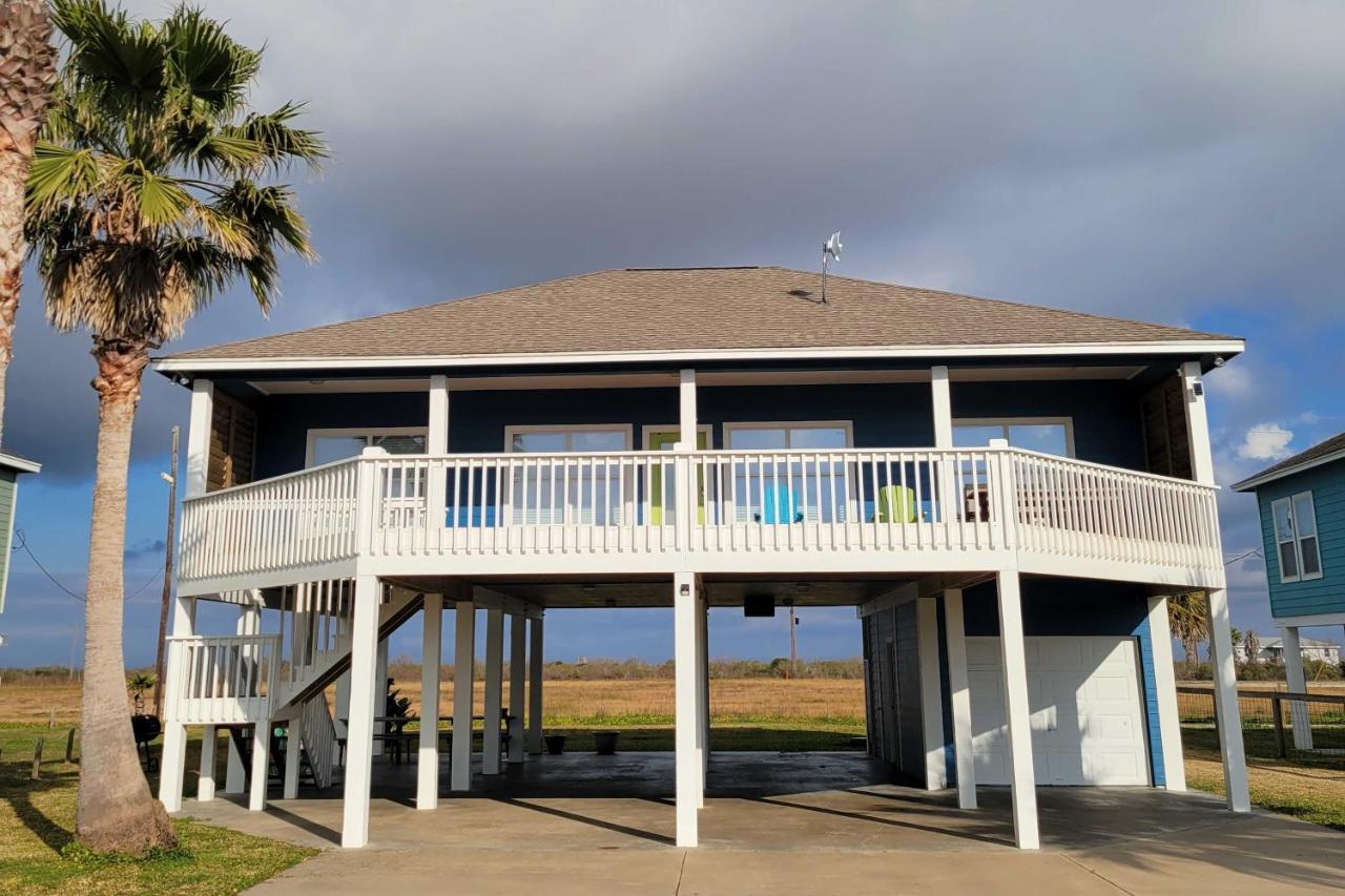 Bright Crystal Beach House, Walk To Coast! Villa Bolivar Peninsula Dış mekan fotoğraf
